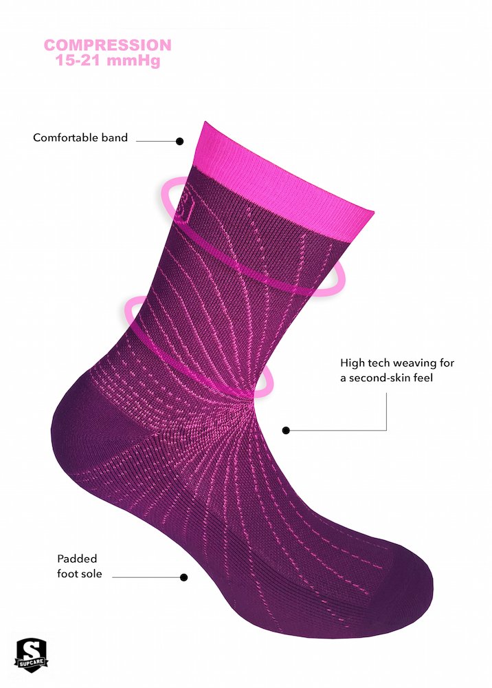 Sports Sock Crew - Purple