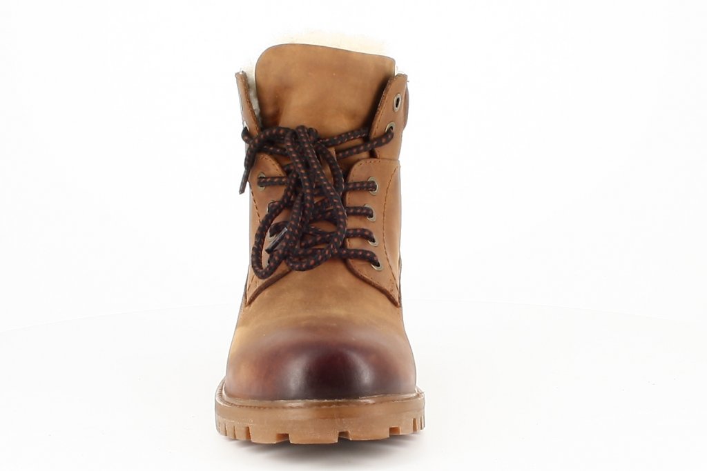 Sheepskin boot Axelda Alta - Cognac
