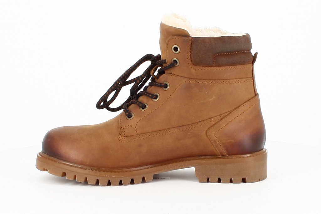 Sheepskin boot Axelda Alta - Cognac