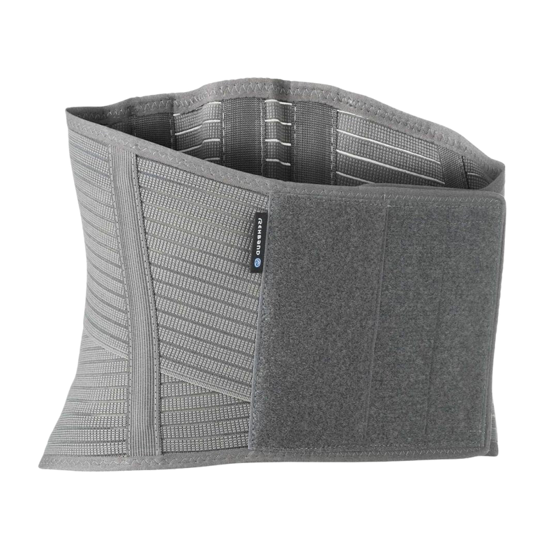 Back protector with stabilizing rails