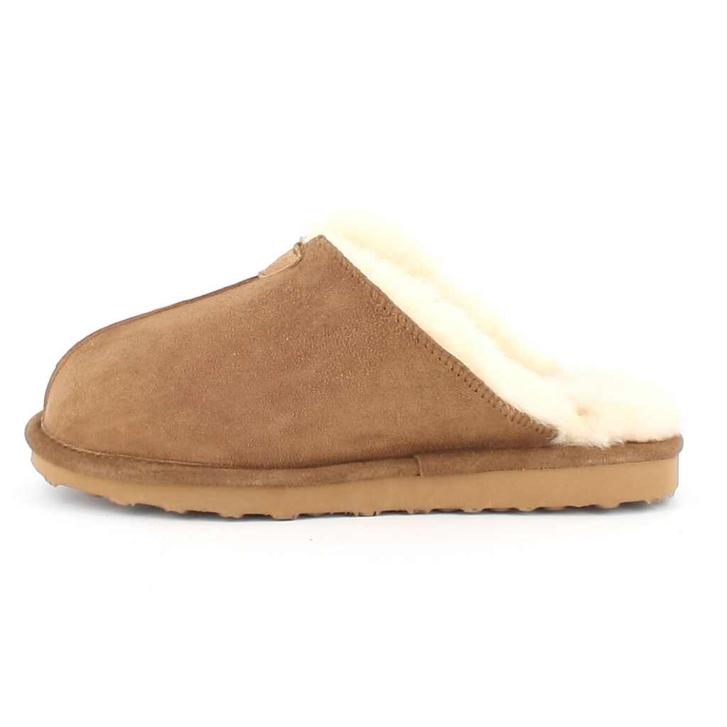 Sheepskin slippers Axelda Turku Chestnut/Creme