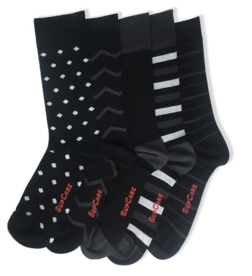 5-pack Bamboo socks - Black mix