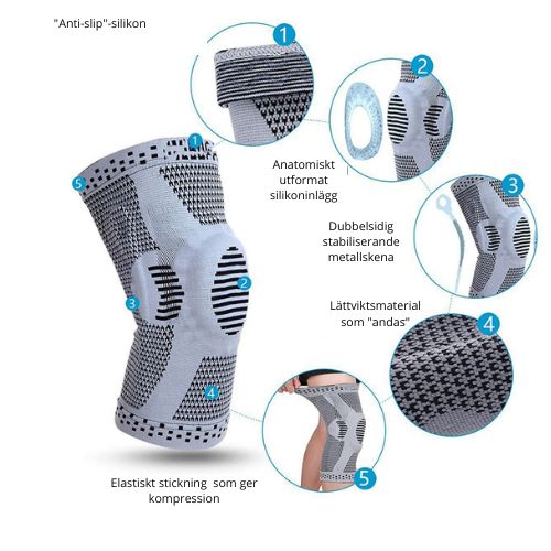 Knee protection Stable - Black
