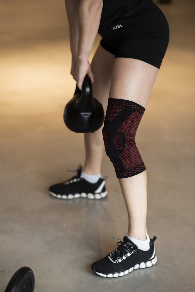 Knee protection Stable - Red