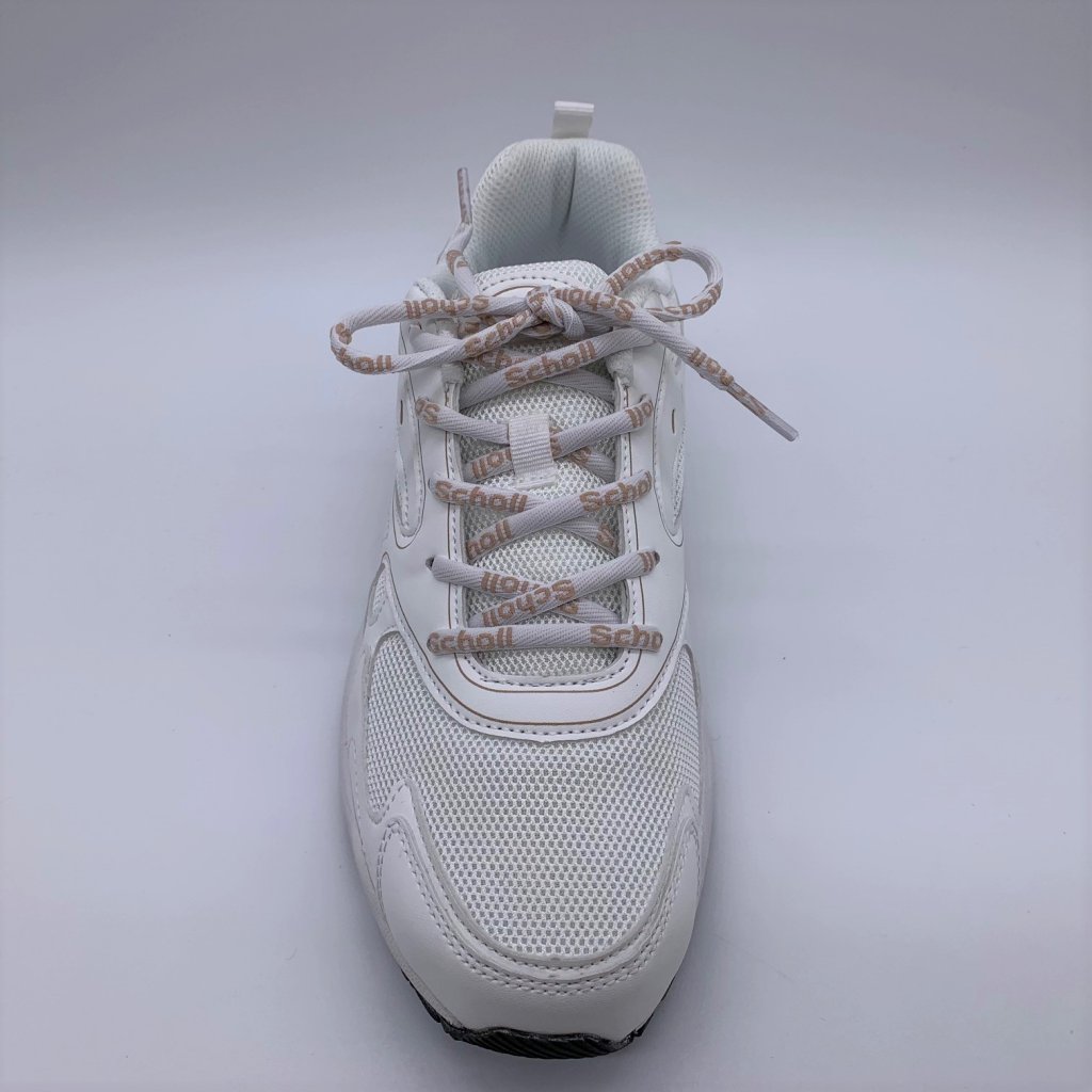 Scholl Sprinter Score Walking Shoes - White Bronze