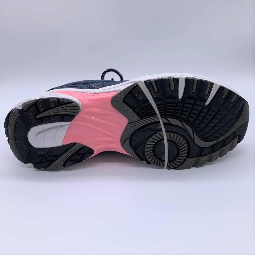 Scholl Sprinter Score Walking Shoes - Navy Blue Pink