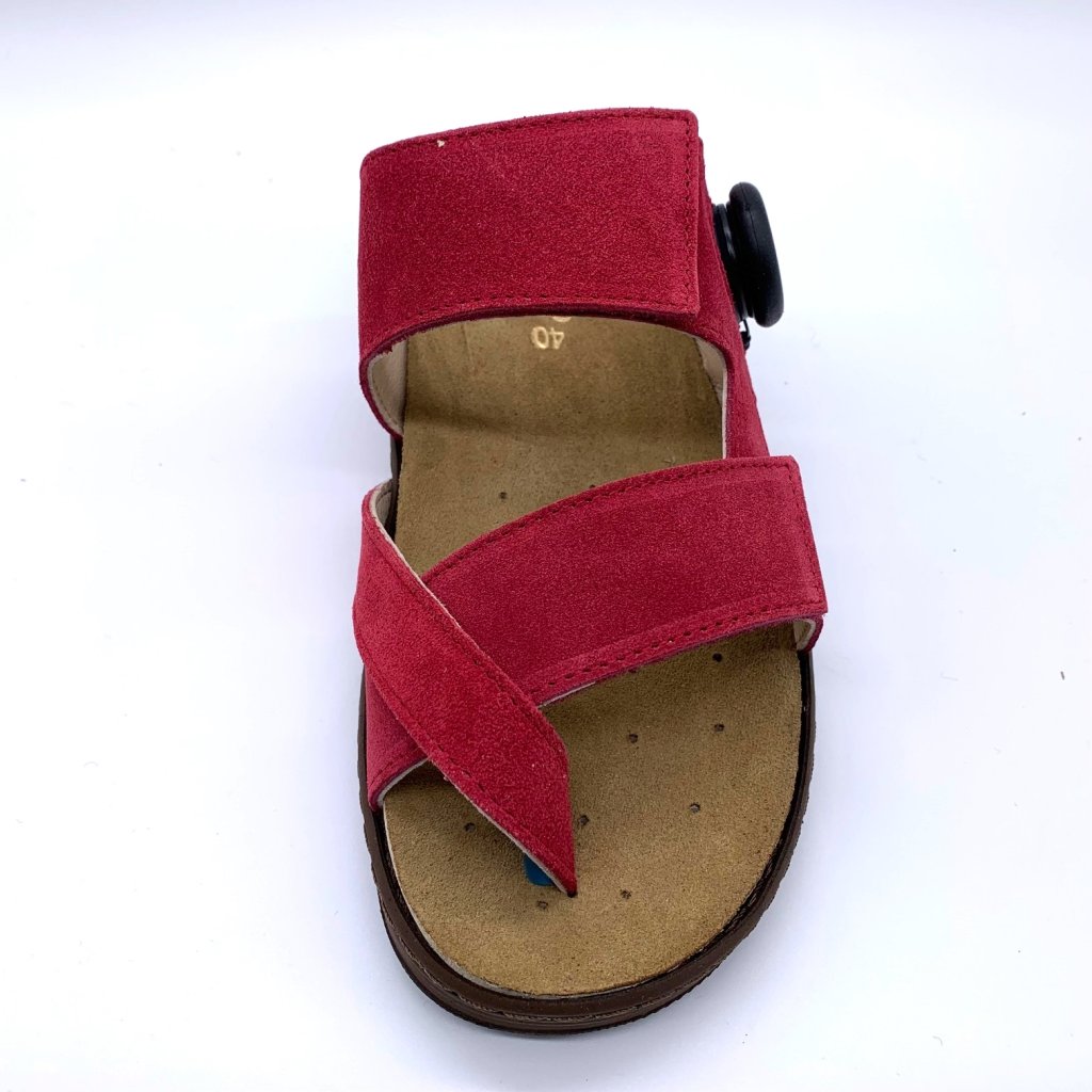 Sandal BerryGo - The Right Shoe for Hallux Valgus -Red