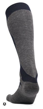 Sock for skiing - with compression