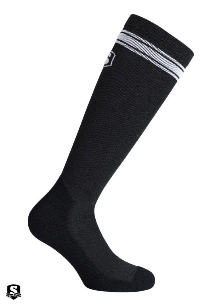 Compression sock Sport - black/white
