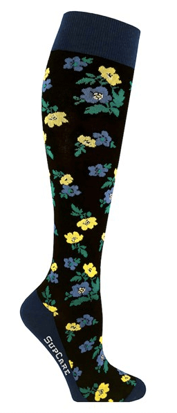 Support stockings - Floral pattern