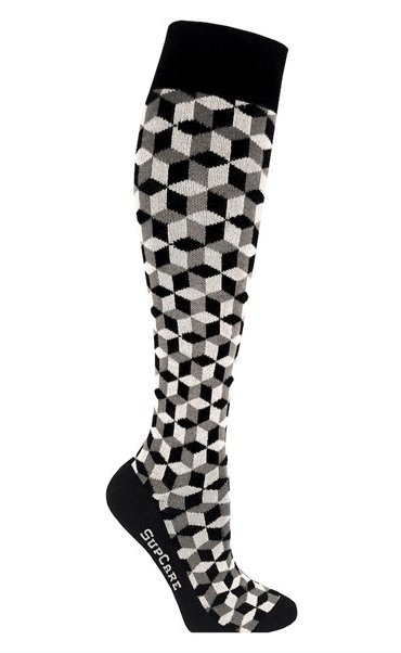 Support socks - Kubik Gray/black