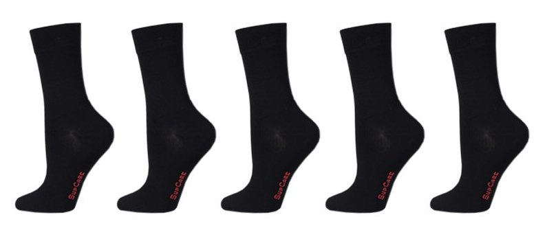 5-pack Bamboo Socks - Black