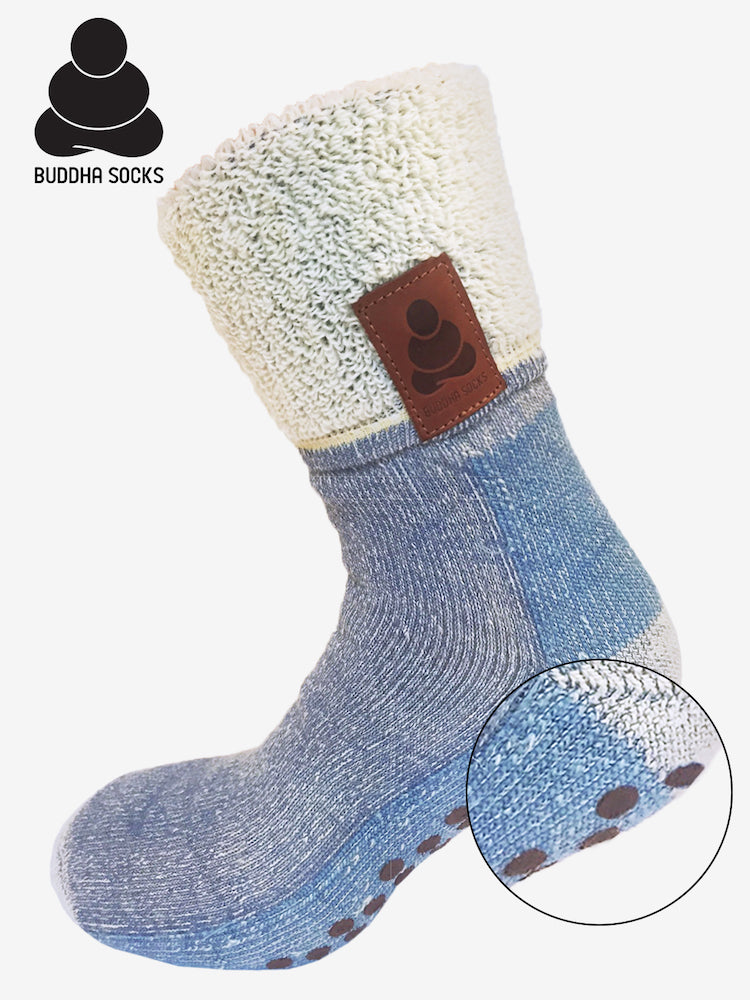 Wool socks Blue
