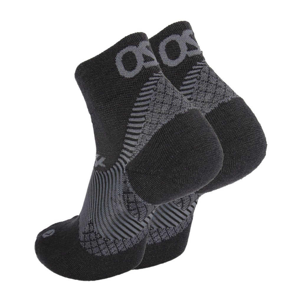 OS1st FS4 Merino Compression Socks against heel spurs - Black
