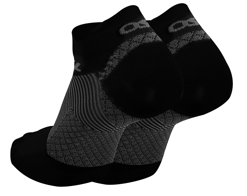 Heel spur sock - No show - Black - FS4 from OS1st