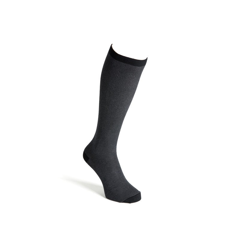 Compression socks Cotton - Black-grey