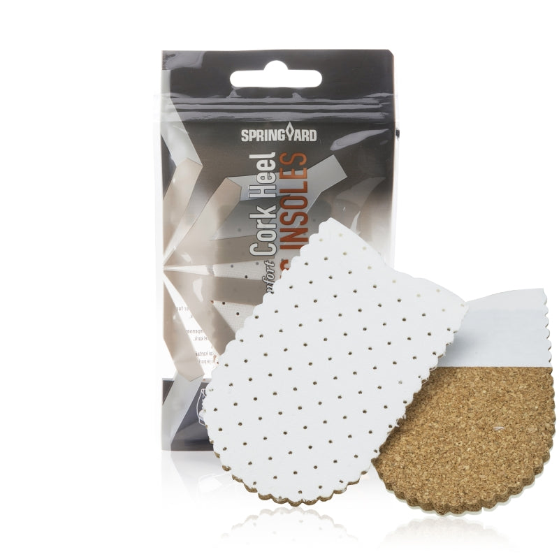 Cork heel cushion