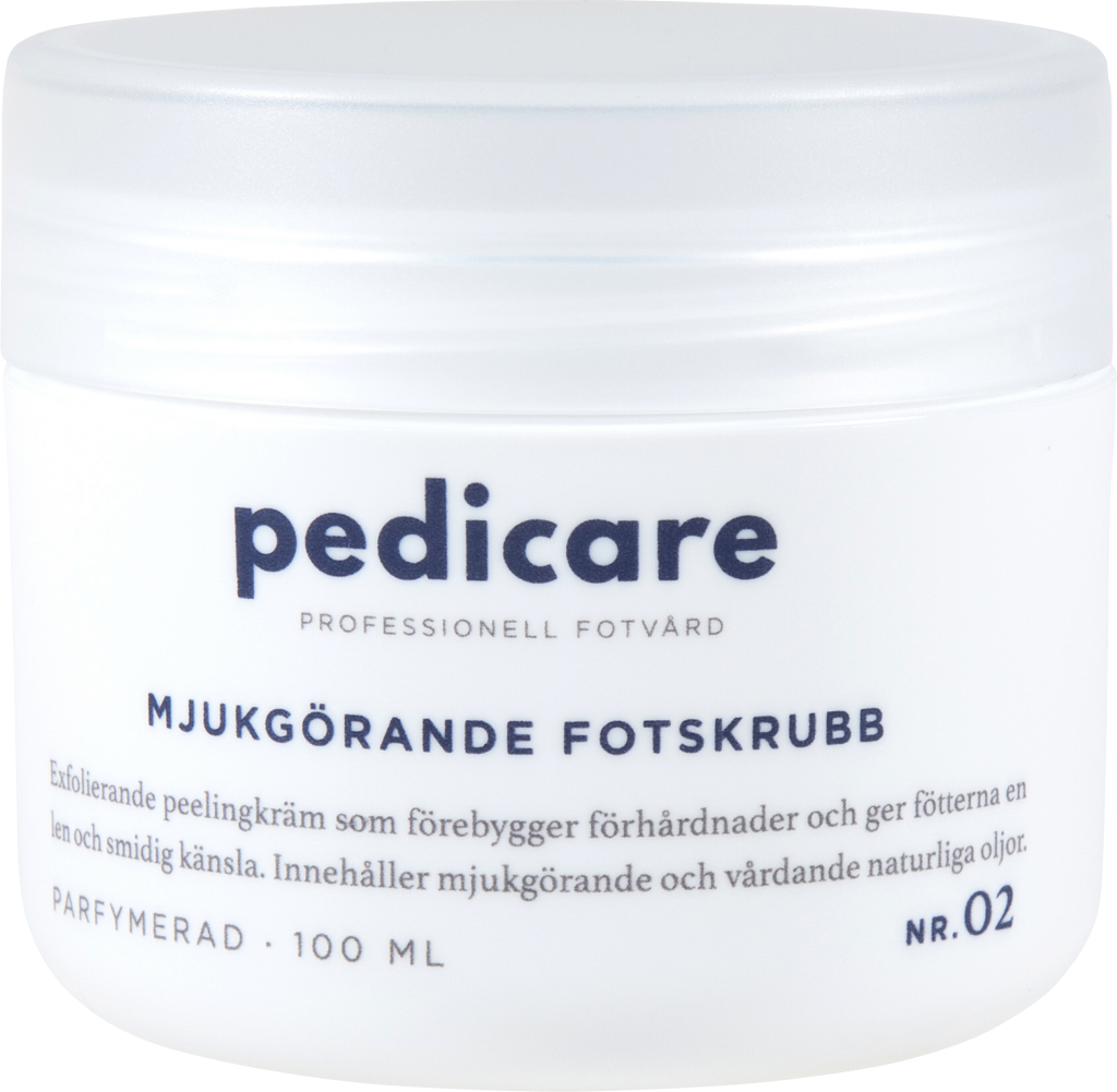 Softening foot scrub