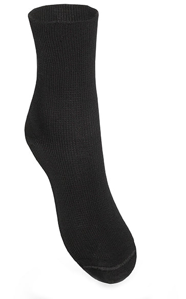 Size 36-37 - Compression ankle sock - Hiking - Black