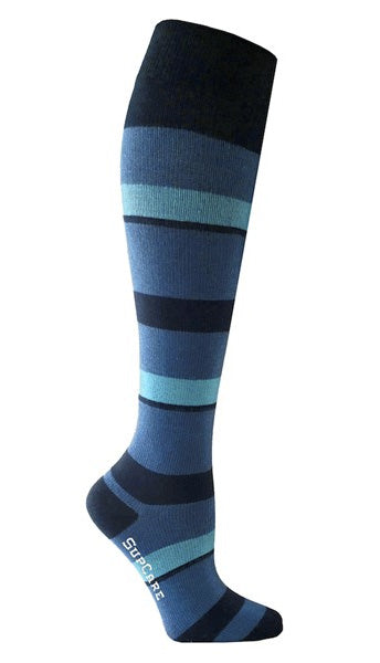 Support socks - Black/blue