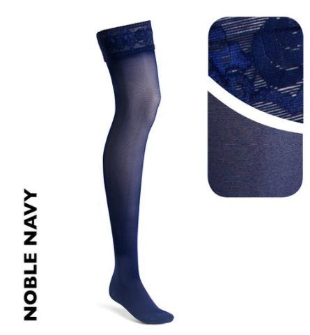 Stay Up Support Socks - Blue