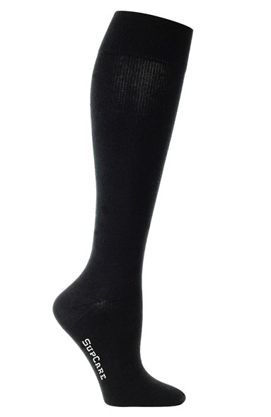 Support socks - Extra wide - Black - Supcare