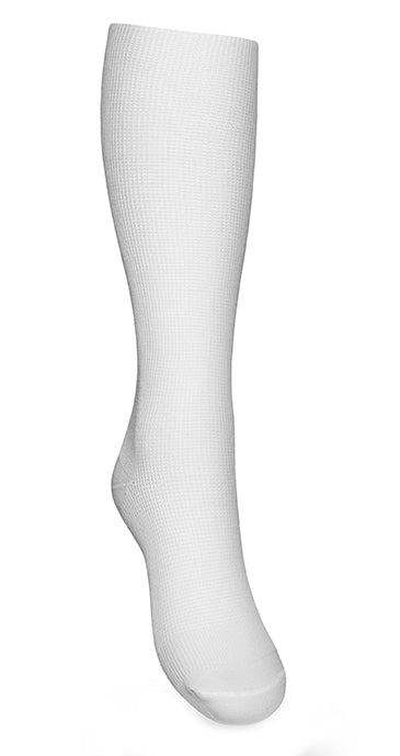 Comfort Extra Wide Support Sock - White