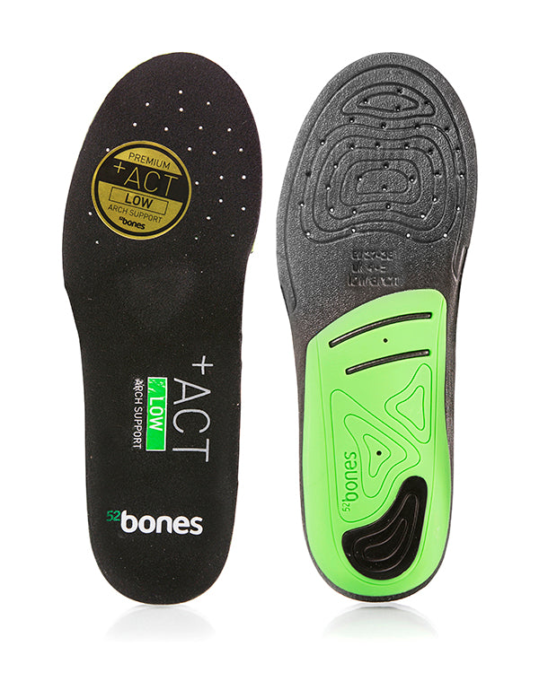 Full sole for flat feet