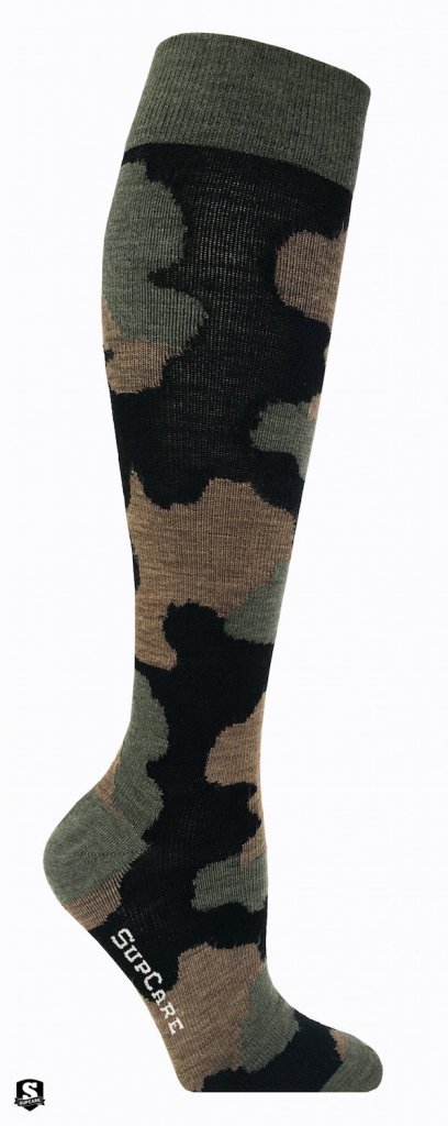 Ski and hiking sock - Military