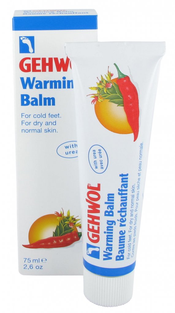 Warming foot cream for cold feet, 75 ml