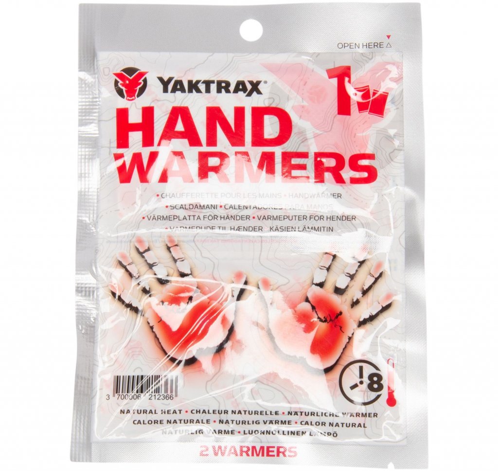 5-pack of hand warmers (1 pair in each pack)