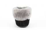 Sheepskin slippers London Black