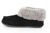 Sheepskin slippers London Black