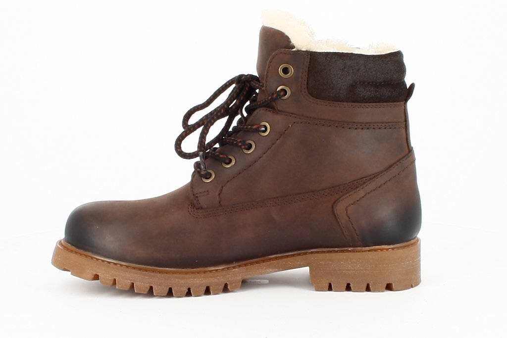 Sheepskin boot Axelda Alta - Dark Brown