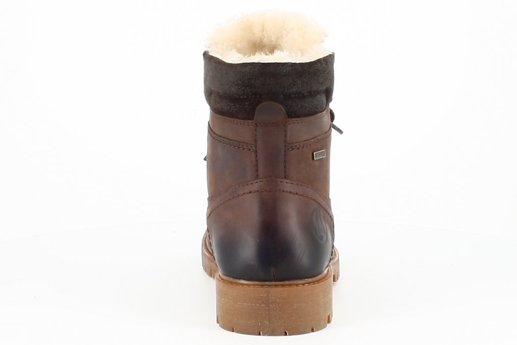 Sheepskin boot Axelda Alta - Dark Brown