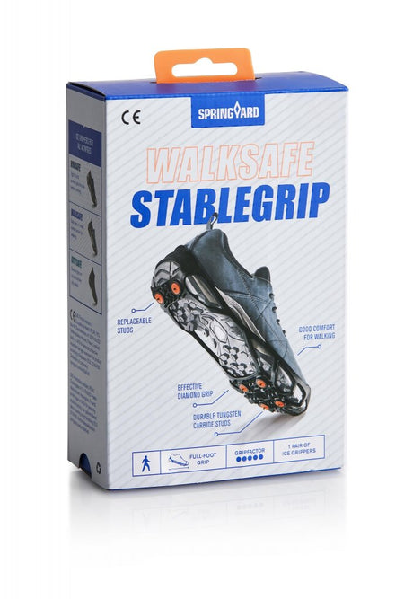 Studs Anti-slip Heel Foot - Stablegrip Black