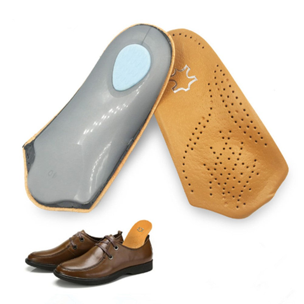 Premium Leather Orthopedic Insoles