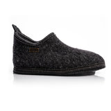 Wool slippers - Ulle Cottage Women's/Men's - Dark Grey Melange