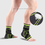 Ankle protection Flexible - Yellow/Black