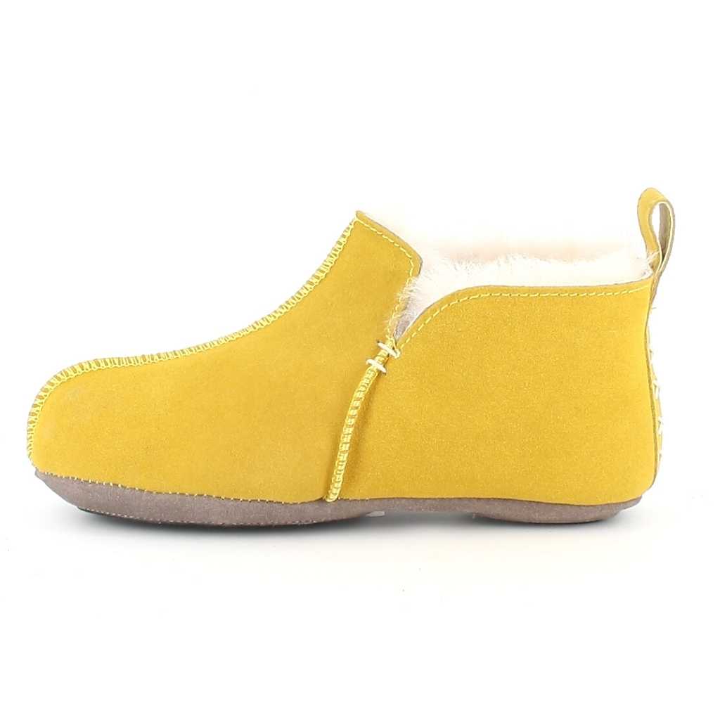 Sheepskin slippers Innsbruck Yellow/Creme