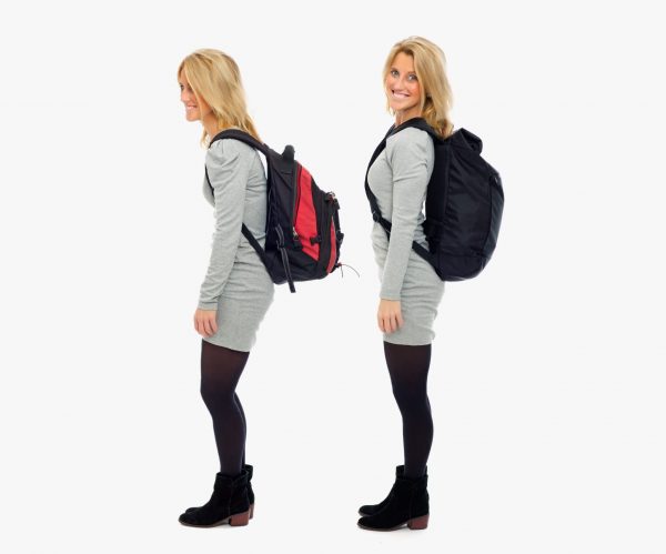 Backpack for better posture