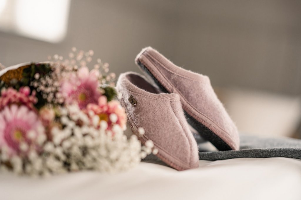 Wool slippers - Ulle Original Women - Dusty Pink