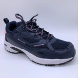 Scholl Sprinter Snap Walking Shoes - Dark Blue Pink