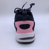 Scholl Sprinter Snap Walking Shoes - Dark Blue Pink