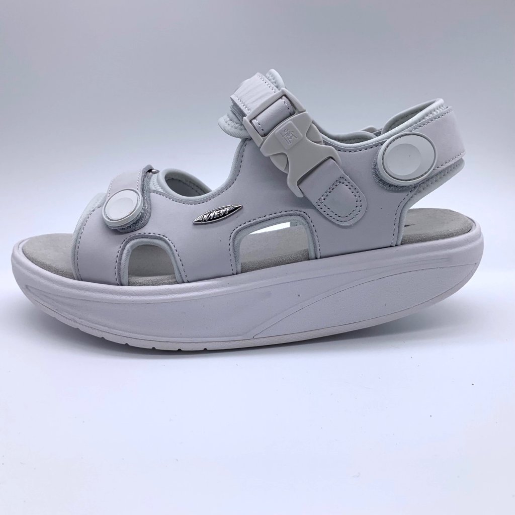 Size 36 & 40 - MBT Kisumu Classic Women's Sandal - white