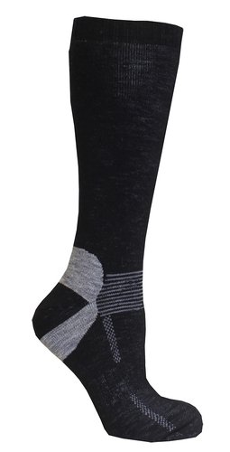 Ski socks 2-pack Wool - Black