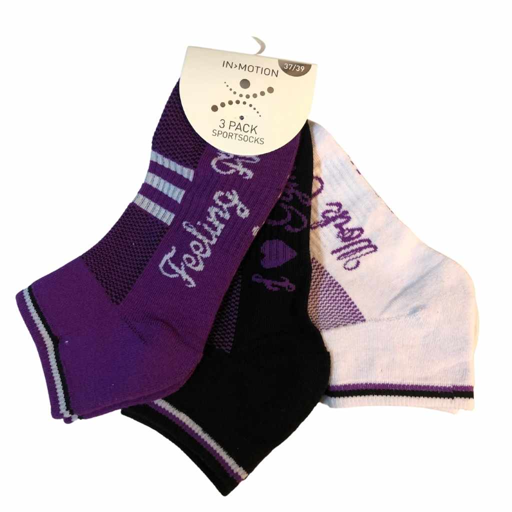 Sports sock 3-pack Cotton