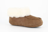 Sheepskin slippers London Chestnut/White