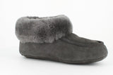 Sheepskin slippers London Asphalt
