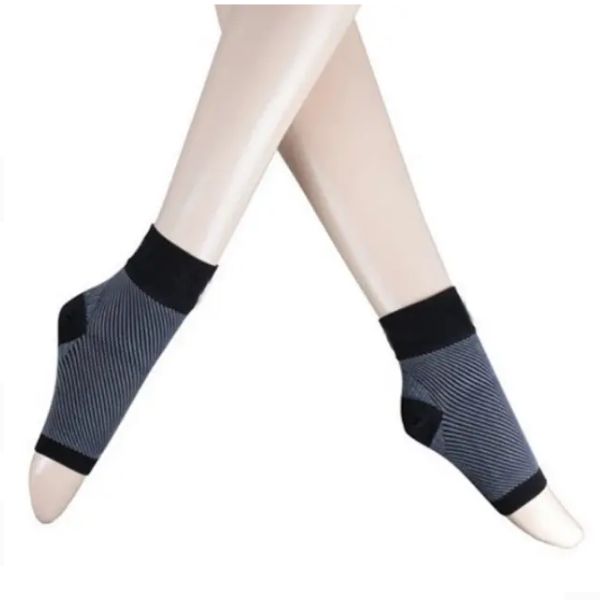 3-pack Compression sock without toe - Black